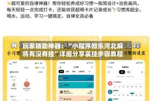 玩家辅助神器：“小程序微乐河北麻将有没有挂”详细分享装挂步骤教程