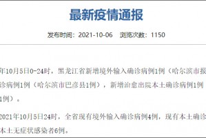 【黑龙江新增确诊15例/黑龙江新增16例确诊病例行动轨迹】