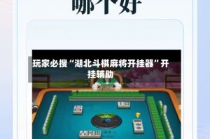 玩家必搜“湖北斗棋麻将开挂器”开挂辅助