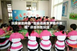 玩家辅助神器“智星德州菠萝插件教程”详细开挂玩法