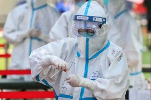 上海新增阳性6连降,上海一地发生多起阳性病例?假的