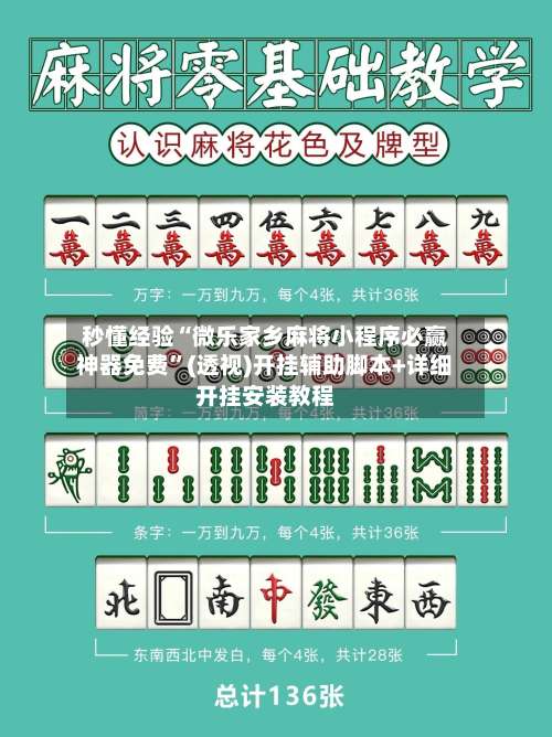 秒懂经验“微乐家乡麻将小程序必赢神器免费”(透视)开挂辅助脚本+详细开挂安装教程-第1张图片