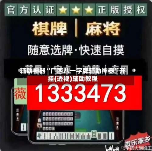 辅助神器“广西八一字牌辅助神器”开挂(透视)辅助教程-第1张图片