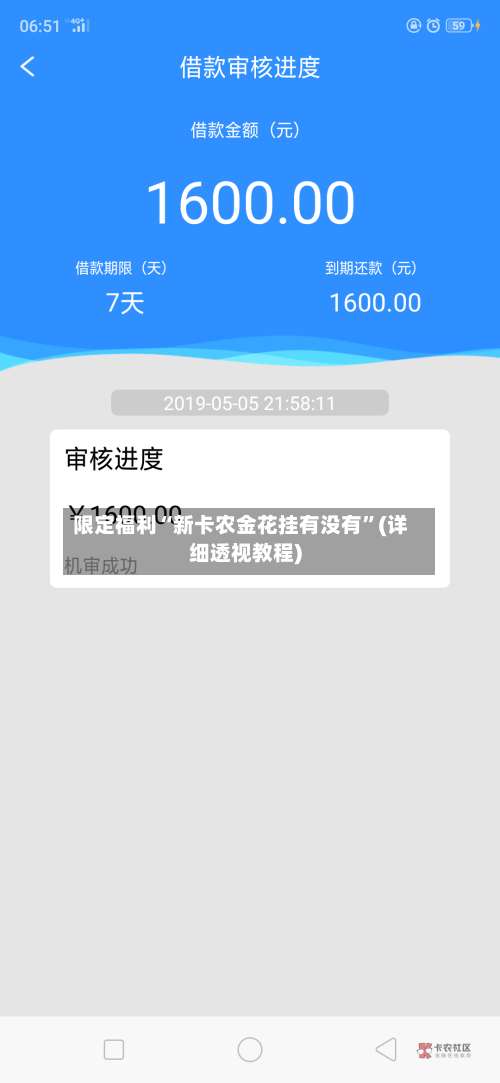 限定福利“新卡农金花挂有没有”(详细透视教程)-第1张图片