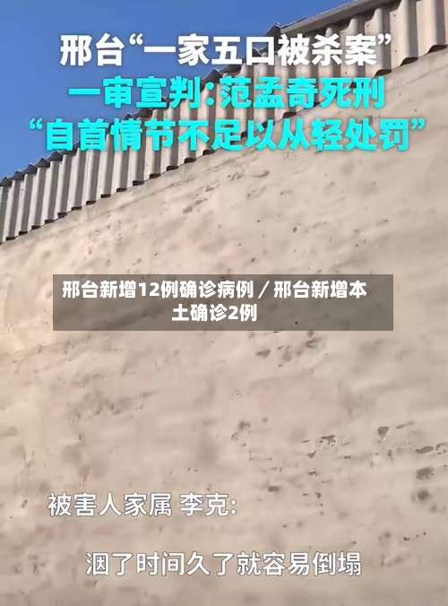 邢台新增12例确诊病例/邢台新增本土确诊2例-第2张图片