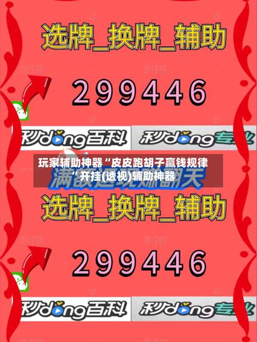 玩家辅助神器“皮皮跑胡子赢钱规律	”开挂(透视)辅助神器-第1张图片