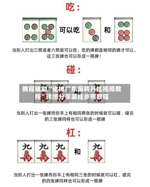 教程辅助“雀神广东麻将开挂视频教程”详细分享装挂步骤教程-第1张图片