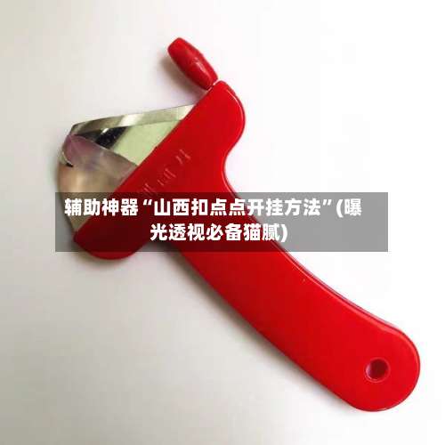 辅助神器“山西扣点点开挂方法		”(曝光透视必备猫腻)-第1张图片