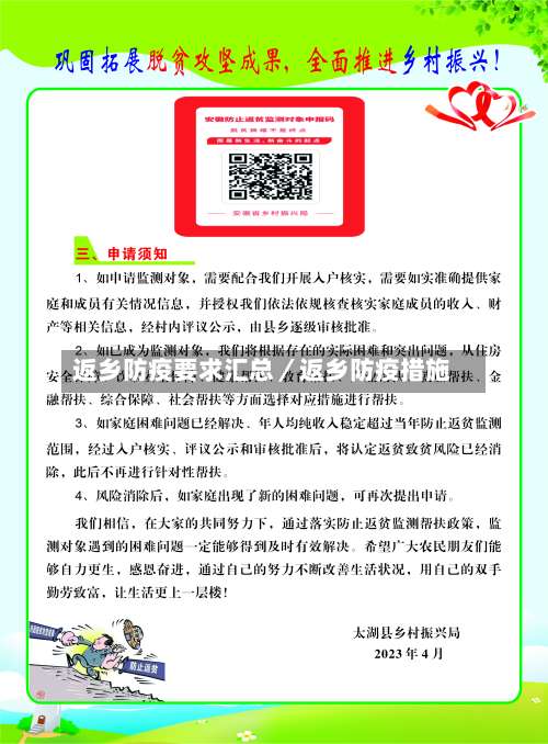 返乡防疫要求汇总/返乡防疫措施-第1张图片
