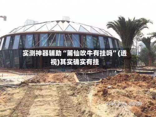 实测神器辅助“莆仙吹牛有挂吗	”(透视)其实确实有挂-第1张图片