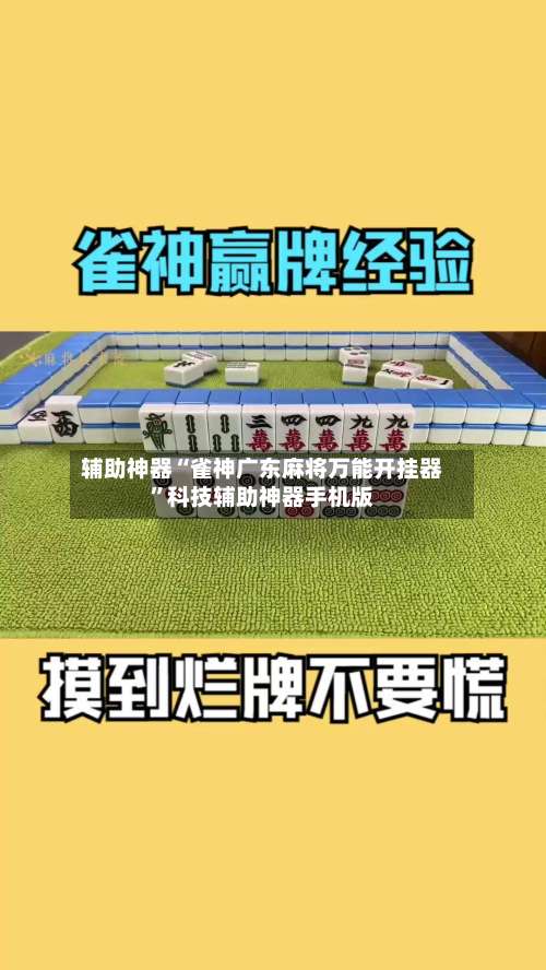 辅助神器“雀神广东麻将万能开挂器	”科技辅助神器手机版-第1张图片
