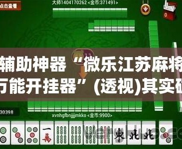科普实测“微乐麻将挂先试用后付款	”分享装挂详细步-第3张图片
