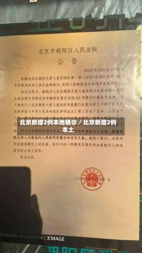 北京新增2例本地确诊/北京新增2例本土-第2张图片