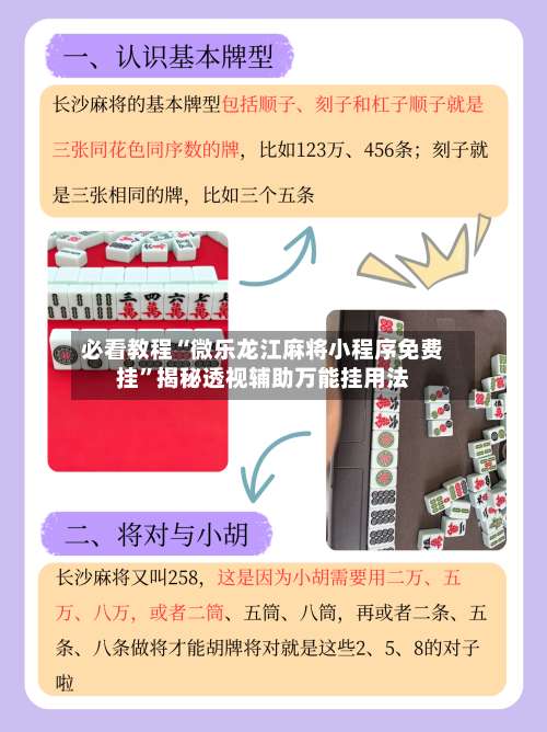 必看教程“微乐龙江麻将小程序免费挂	”揭秘透视辅助万能挂用法-第2张图片