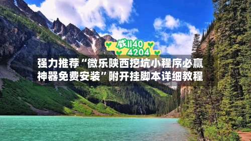 强力推荐“微乐陕西挖坑小程序必赢神器免费安装”附开挂脚本详细教程-第2张图片