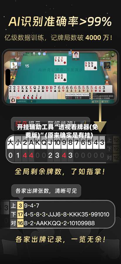 开挂辅助工具“透视看牌器(免费版)		”(原来确实是有挂)-第2张图片