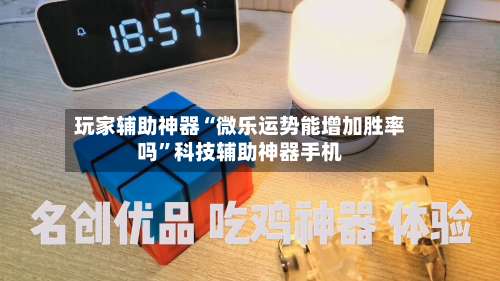 玩家辅助神器“微乐运势能增加胜率吗”科技辅助神器手机-第2张图片