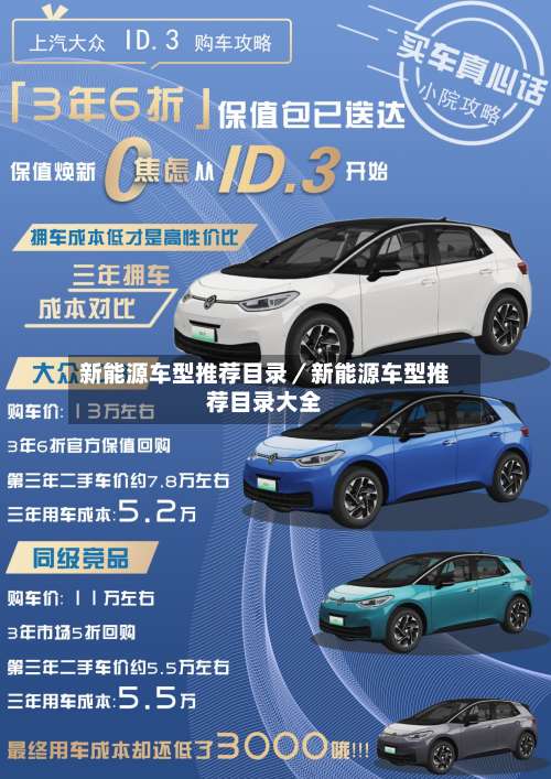 新能源车型推荐目录/新能源车型推荐目录大全-第2张图片
