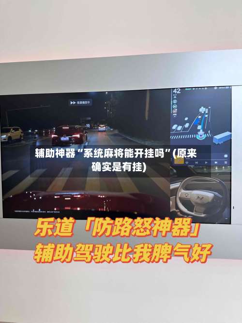 辅助神器“系统麻将能开挂吗”(原来确实是有挂)-第3张图片