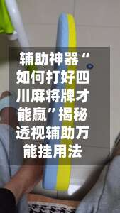 辅助神器“如何打好四川麻将牌才能赢		”揭秘透视辅助万能挂用法-第2张图片