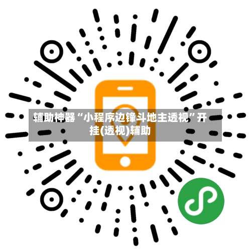 辅助神器“小程序边锋斗地主透视		”开挂(透视)辅助-第2张图片