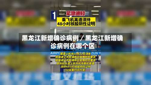 黑龙江新增确诊病例/黑龙江新增确诊病例在哪个区-第2张图片