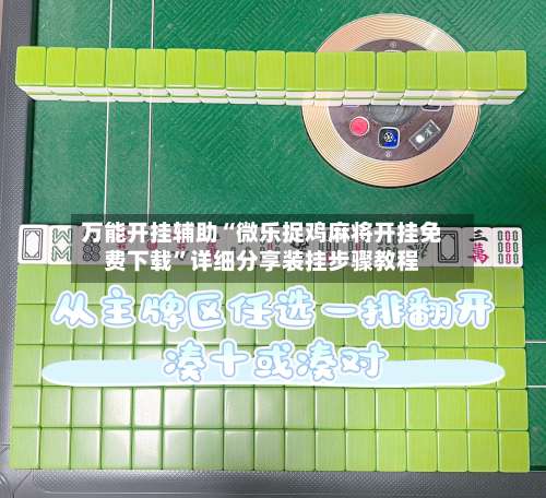万能开挂辅助“微乐捉鸡麻将开挂免费下载	”详细分享装挂步骤教程-第1张图片