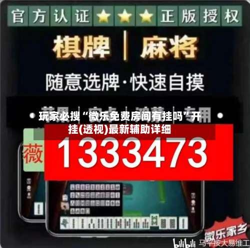 玩家必搜“微乐免费房间有挂吗	”开挂(透视)最新辅助详细-第3张图片