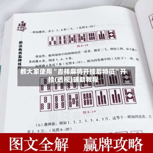 教大家使用“吉祥麻将开挂后特征	”开挂(透视)辅助教程-第2张图片