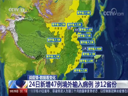 【31省份新增13例均为境外输入/31省份新增19例境外输入】-第1张图片