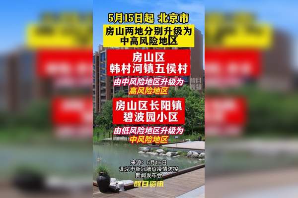 “北京新增1处中风险区	” 北京新增8个中风险？-第1张图片